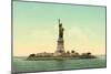 Statue of Liberty, New York Harbor-null-Mounted Art Print