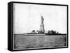 Statue of Liberty, New York Harbour, Late 19th Century-John L Stoddard-Framed Stretched Canvas