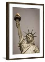 Statue of Liberty, New York, United States of America, North America-Amanda Hall-Framed Photographic Print