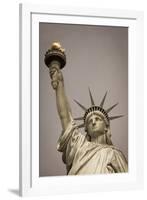 Statue of Liberty, New York, United States of America, North America-Amanda Hall-Framed Photographic Print