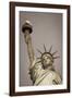 Statue of Liberty, New York, United States of America, North America-Amanda Hall-Framed Photographic Print