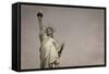 Statue of Liberty, New York, United States of America, North America-Amanda Hall-Framed Stretched Canvas