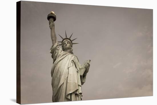 Statue of Liberty, New York, United States of America, North America-Amanda Hall-Stretched Canvas