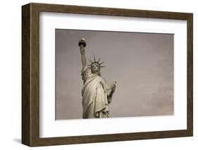 Statue of Liberty, New York, United States of America, North America-Amanda Hall-Framed Photographic Print