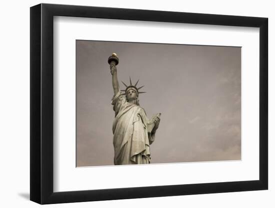 Statue of Liberty, New York, United States of America, North America-Amanda Hall-Framed Photographic Print