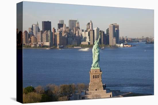 Statue of Liberty, New York, USA-Peter Adams-Stretched Canvas