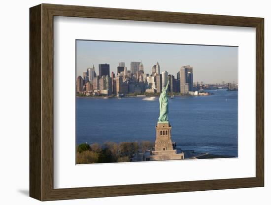 Statue of Liberty, New York, USA-Peter Adams-Framed Photographic Print