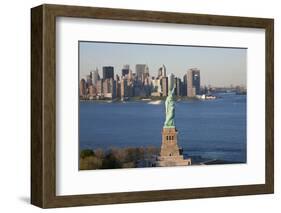 Statue of Liberty, New York, USA-Peter Adams-Framed Photographic Print