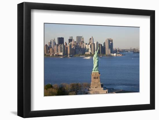 Statue of Liberty, New York, USA-Peter Adams-Framed Photographic Print