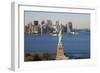 Statue of Liberty, New York, USA-Peter Adams-Framed Photographic Print