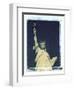 Statue of Liberty, New York, USA-Jon Arnold-Framed Photographic Print