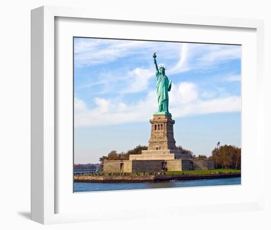 Statue of Liberty New York-null-Framed Art Print