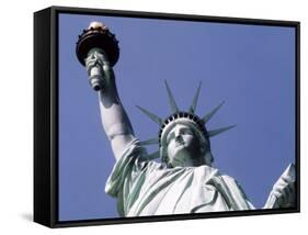 Statue of Liberty, New York-null-Framed Stretched Canvas