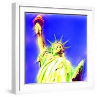 Statue of Liberty, New York-Tosh-Framed Art Print