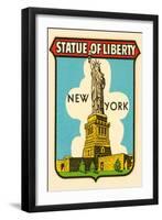 Statue of Liberty, New York-null-Framed Art Print