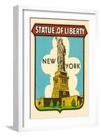 Statue of Liberty, New York-null-Framed Art Print