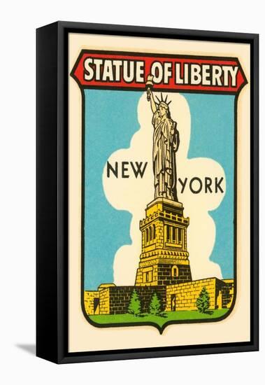 Statue of Liberty, New York-null-Framed Stretched Canvas