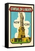 Statue of Liberty, New York-null-Framed Stretched Canvas