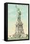 Statue of Liberty, New York-null-Framed Stretched Canvas