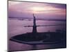 Statue of Liberty on Bedloe's Island in New York Harbor-Dmitri Kessel-Mounted Photographic Print