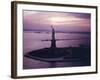 Statue of Liberty on Bedloe's Island in New York Harbor-Dmitri Kessel-Framed Photographic Print