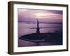 Statue of Liberty on Bedloe's Island in New York Harbor-Dmitri Kessel-Framed Photographic Print