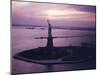 Statue of Liberty on Bedloe's Island in New York Harbor-Dmitri Kessel-Mounted Photographic Print