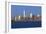 Statue of Liberty, One World Trade Center and Downtown Manhattan across the Hudson River-Gavin Hellier-Framed Photographic Print