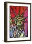 Statue Of Liberty Painting-Rock Demarco-Framed Giclee Print