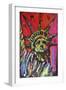 Statue Of Liberty Painting-Rock Demarco-Framed Giclee Print