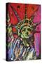 Statue Of Liberty Painting-Rock Demarco-Stretched Canvas