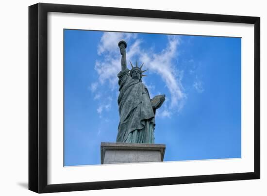 Statue Of Liberty Paris I-Cora Niele-Framed Giclee Print