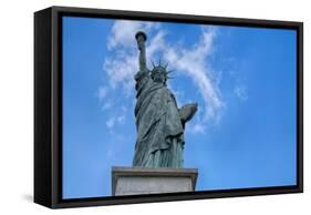 Statue Of Liberty Paris I-Cora Niele-Framed Stretched Canvas