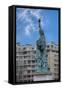 Statue Of Liberty Paris II-Cora Niele-Framed Stretched Canvas