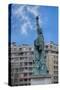 Statue Of Liberty Paris II-Cora Niele-Stretched Canvas
