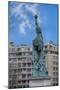 Statue Of Liberty Paris II-Cora Niele-Mounted Giclee Print