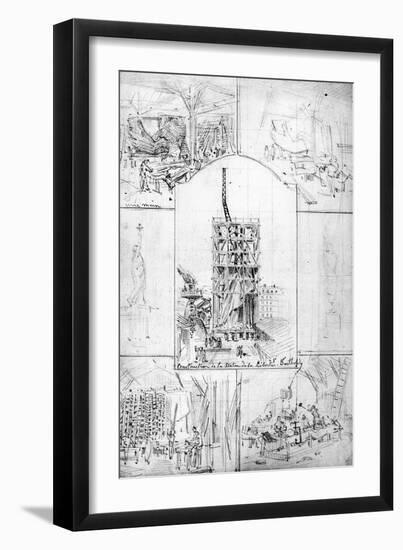 Statue of Liberty, Paris-Karl Fichot-Framed Giclee Print