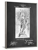 Statue Of Liberty Patent-null-Framed Art Print