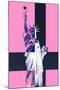 Statue of Liberty - Pop Art - Pink Ladies - New York - United States-Philippe Hugonnard-Mounted Premium Photographic Print