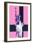 Statue of Liberty - Pop Art - Pink Ladies - New York - United States-Philippe Hugonnard-Framed Photographic Print