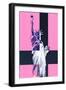 Statue of Liberty - Pop Art - Pink Ladies - New York - United States-Philippe Hugonnard-Framed Photographic Print