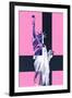 Statue of Liberty - Pop Art - Pink Ladies - New York - United States-Philippe Hugonnard-Framed Photographic Print