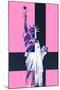 Statue of Liberty - Pop Art - Pink Ladies - New York - United States-Philippe Hugonnard-Mounted Photographic Print