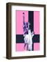 Statue of Liberty - Pop Art - Pink Ladies - New York - United States-Philippe Hugonnard-Framed Photographic Print