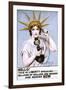 Statue of Liberty Poster by Z.P. Nikolaki-null-Framed Premium Giclee Print