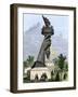 Statue of Liberty's Torch on Display at the Centennial Exposition, Philadelphia, 1876-null-Framed Giclee Print