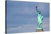Statue of Liberty Sculpture, on Liberty Island in the Middle of New York Harbor, Manhattan.-Carlos Neto-Stretched Canvas
