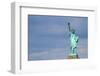 Statue of Liberty Sculpture, on Liberty Island in the Middle of New York Harbor, Manhattan.-Carlos Neto-Framed Photographic Print