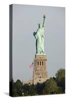 Statue of Liberty Seen from Behind, New York City-Paul Souders-Stretched Canvas