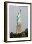 Statue of Liberty Seen from Behind, New York City-Paul Souders-Framed Photographic Print